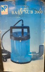 Dompelpomp  Baby sub 2000 met 10 meter snoer, Ophalen of Verzenden, Nieuw, Vijverpomp