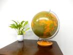 retro vintage wereldbol globe lamp tafellamp voor 1986, Huis en Inrichting, Woonaccessoires | Wereldbollen, ., Ophalen of Verzenden