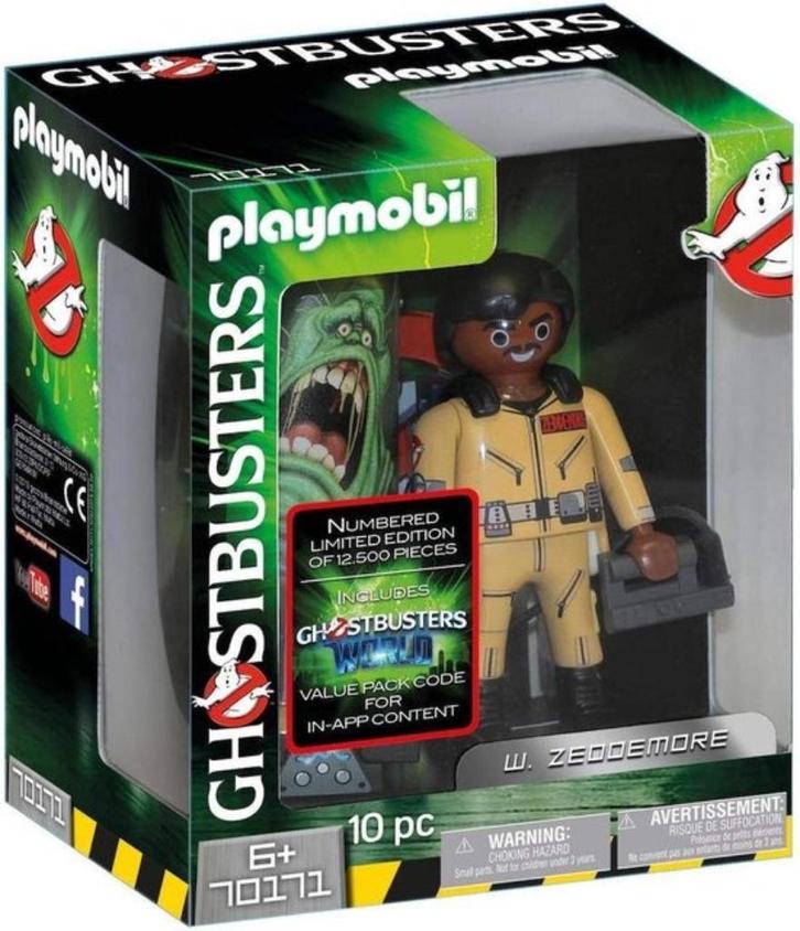 Playmobil 70171 Winston Zeddemore Ghostbusters NIEUW !!, Kinderen en Baby's, Speelgoed | Playmobil, Nieuw, Complete set, Ophalen of Verzenden