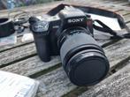 Sony alpha 300 evt met Tamron 70-300 mm lens, Gebruikt, Spiegelreflex, Ophalen of Verzenden, Sony