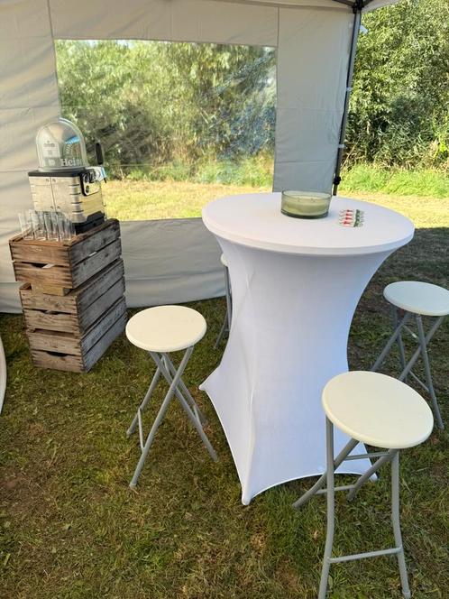 Statafels te huur!, Huis en Inrichting, Tafels | Statafels, Zo goed als nieuw, Ophalen