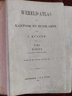 Oude Atlas Europa uit 1880 door J. Kuyper, J. Kuyper, Overige atlassen, 1800 tot 2000, Wereld