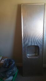 Aanrechtblad RVS ribbel, Huis en Inrichting, Ophalen, Gebruikt, Overige kleuren, 150 tot 200 cm