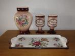 Modica Keramiek Vaas cakeschaal theekop ankara paris Gouda, Antiek en Kunst, Ophalen of Verzenden