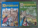 Carcasonne en Carcasonne Rad van Fortuin, Hobby en Vrije tijd, Een of twee spelers, Ophalen of Verzenden, Gebruikt, 999 Games bv