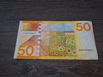 Biljet 50 gulden Zonnebloem, 1982, Postzegels en Munten, Bankbiljetten | Nederland, Ophalen of Verzenden, 50 gulden