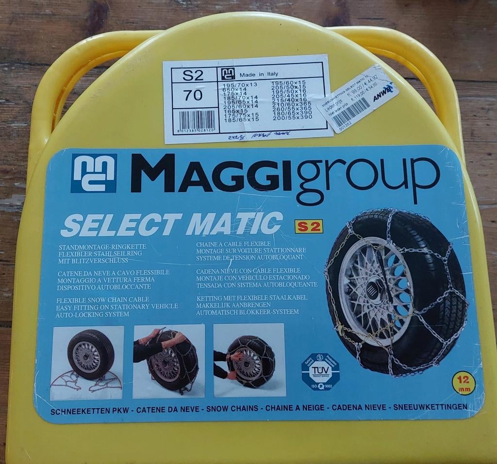 Gebruikte Maggi Sneeuwkettingen - Maat Zie Foto, Ophalen, Gebruikt