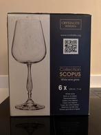 Crystalite Bohemia Scopus Witte Wijnglazen - Nieuw in Doos, Huis en Inrichting, Keuken | Servies, Glas of Glazen, Nieuw, Ophalen of Verzenden