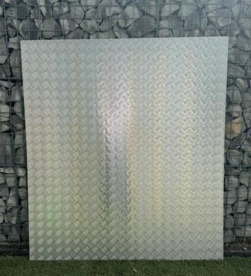 nieuwe aluminium traanplaten 150 cm x 134 cm 2/3,5 mm beschikbaar voor biedingen