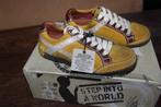 Yellow Cab pimped yellow leren sneakers mt 30 KOOPJE