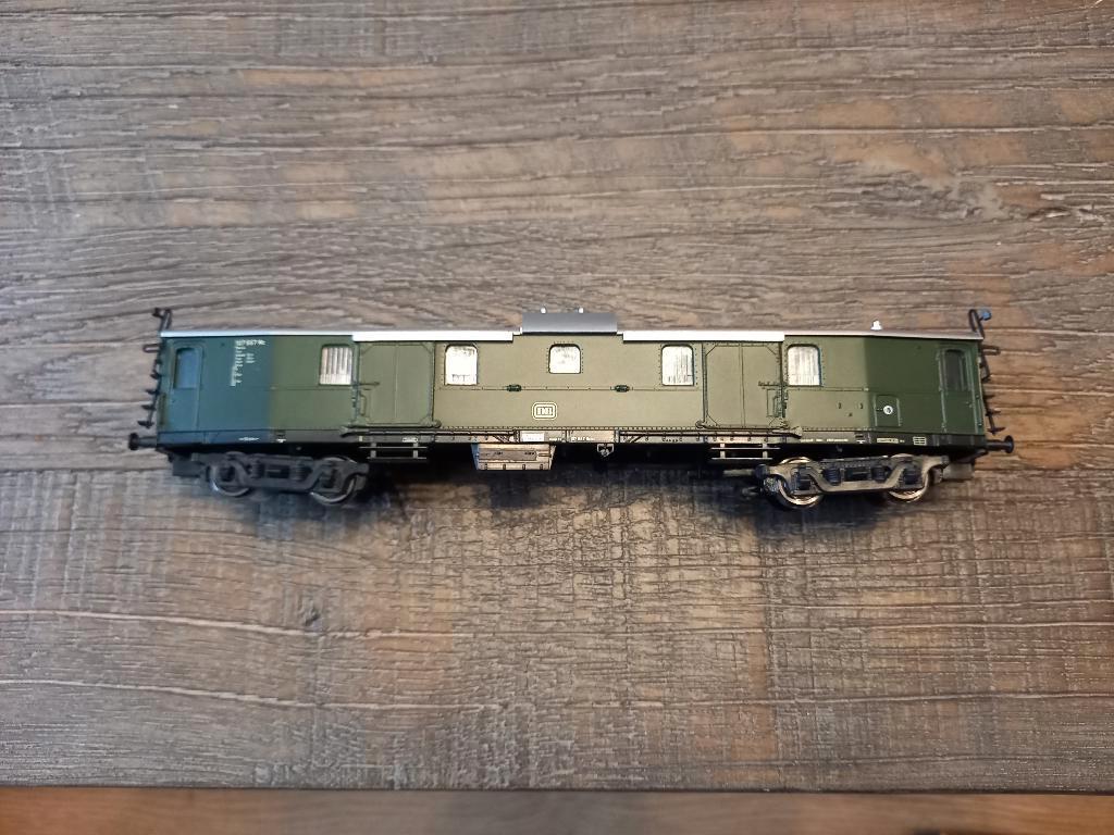 Sachsenmodelle bagagerijtuig 74433, Overige merken, Gelijkstroom, Wagon, Ophalen of Verzenden