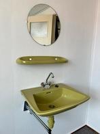 Retro/antiek wastafel, Huis en Inrichting, Badkamer | Badkamermeubels, Zo goed als nieuw, Minder dan 100 cm, Wasbak of Wastafel