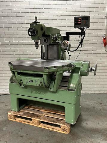 Deckel FP2 LB Freesmachine met digitale uitlezing.  beschikbaar voor biedingen