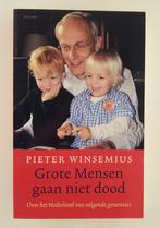 Winsemius, Pieter - Grote Mensen gaan niet dood / over het N, Boeken, Gelezen, Verzenden, Maatschappij en Samenleving, Nederland