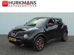 Nissan Juke 1.6i 115PK DEALER ONDERHOUDEN NAVI CAMERA, 607 kg, Euro 5, Stof, Zwart