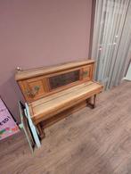 Piano. Zie verder de omschrijving, Muziek en Instrumenten, Piano's, Ophalen, Gebruikt, Bruin, Piano