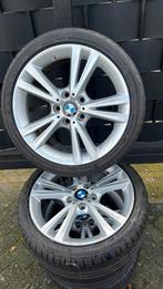 BMW M-velgen + 2 x nieuwe zomer  ( breedte velgen), Ophalen, 18 inch, Gebruikt, Banden en Velgen