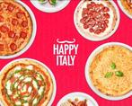 4x 3-gangenmenu Happy Italy, Drie personen of meer, Kortingsbon, Overige typen