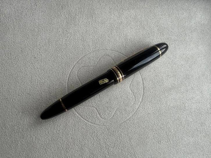 Montblanc Meisterstuck 149 vulpen met 18k F nib zgan, Verzamelen, Pennenverzamelingen, Zo goed als nieuw, Vulpen, Mont Blanc, Ophalen