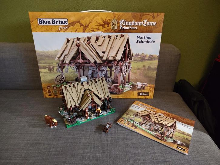 Smederij van Blue Brixx (Lego alternatief), Kinderen en Baby's, Speelgoed | Duplo en Lego, Zo goed als nieuw, Lego, Complete set