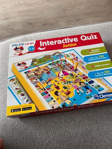 Clementoni Interactive Quiz Junior beschikbaar voor biedingen