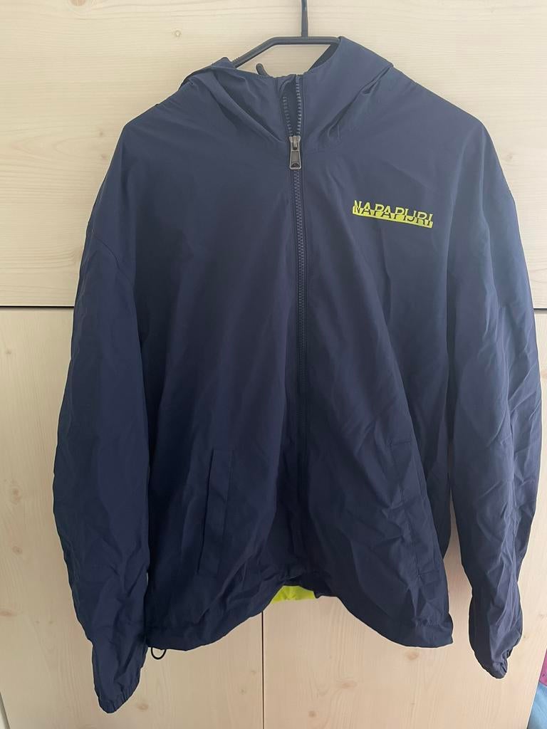 Napapijri zomerjas maat L, Maat 52/54 (L), Blauw, Ophalen of Verzenden, Zo goed als nieuw