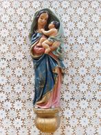 Wanddecoratie Mariabeeld met kind, Ophalen of Verzenden, Gebruikt, Beeld(je)