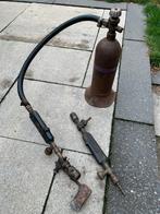 Antieke Sievert Gasbranders met Gasfles en Soldeerbout, Antiek en Kunst, Antiek | Gereedschap en Instrumenten, Ophalen