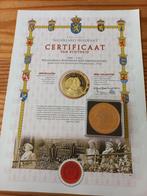 Wilhelmina Munt met Certificaat - Nederland Herdenkt, Ophalen of Verzenden