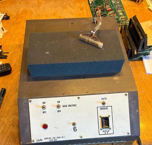 Flipperkast Bally Display Tester FO-516 Brown Box, Verzamelen, Automaten | Flipperkasten, Gebruikt, Elektronisch, Overige typen