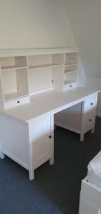 Hemnes Ikea Bureau met Opzetstuk, Ophalen, Gebruikt, Bureau