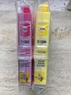 Te Koop : Epson T1283 en T1284 kleurencartridges (N.V.), Ophalen of Verzenden, Nieuw, Cartridge, Huismerk