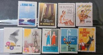 Zweden cinderellasluitzegels 'De Blindas Dag' voor blinden beschikbaar voor biedingen