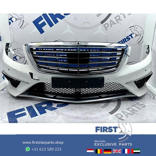 W222 S KLASSE FACELIFT S500 AMG VOORBUMPER COMPLEET originee, Auto-onderdelen, Carrosserie en Plaatwerk, Bumper, Mercedes-Benz