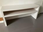 Lack Bijzettafel / TV Meubel hoogglans wit (140 x 64,5 x 39), Ophalen, Kunststof, Gebruikt, 100 tot 150 cm