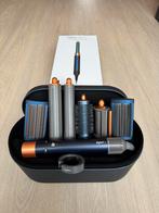 Dyson Airwrap Complete Long Pruisisch Blauw/Koper, Ophalen of Verzenden, Nieuw, Föhn of Haardroger