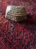 Antiek Sieradendoosje met Rood Fluweel, Antiek en Kunst, Ophalen of Verzenden