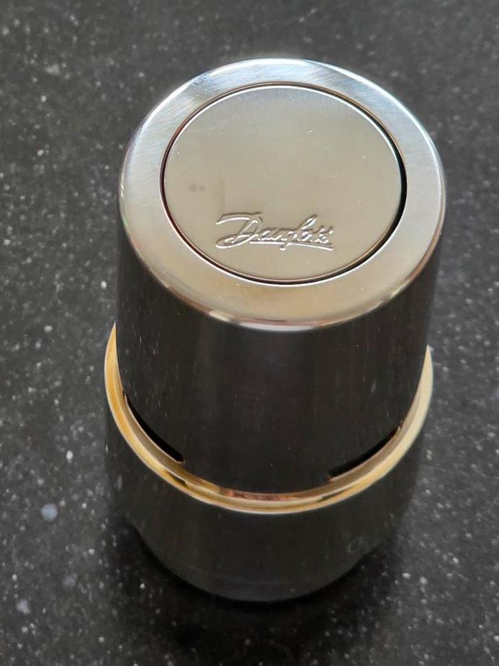 Danfoss RAX Design Thermostaatknop Inox, Doe-het-zelf en Verbouw, Thermostaten, Nieuw, Ophalen of Verzenden