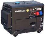 HYUNDAI HDG90 SILENT DIESEL GENERATOR, Doe-het-zelf en Verbouw, Dieselolie, Geluidgedempt, Nieuw, Ophalen of Verzenden