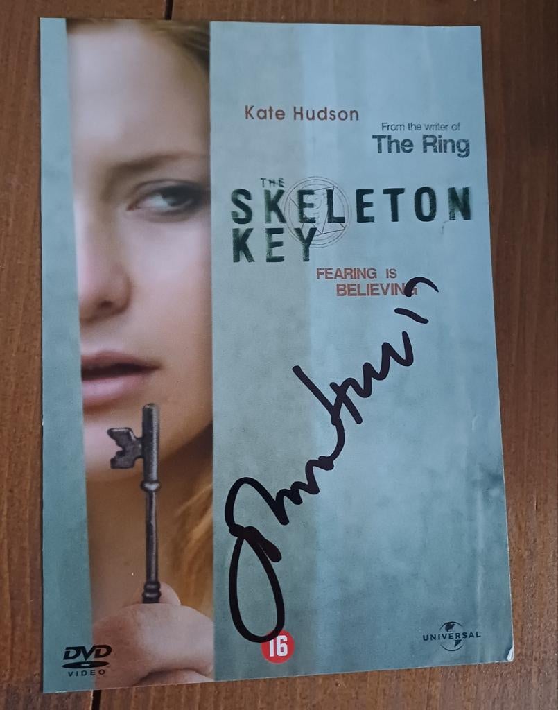 John Hurt handtekening gesigneerde fotokaart 18x13cm, Ophalen of Verzenden, Zo goed als nieuw, Foto of Kaart