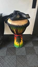 Afrikaanse Djembe Trommel met Accessoires, Muziek en Instrumenten, Percussie, Ophalen, Gebruikt, Trommel