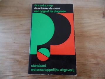 Psychologie Boek De onbekende mens een opgaaf ter Diagnose beschikbaar voor biedingen