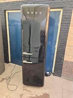 Smeg Koelvriescombi zwart(gratis bezorgen)., Ophalen, 200 liter of meer, Met aparte vriezer, 160 cm of meer