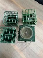 Bloemstukhouders met zuignap, Ophalen of Verzenden, Zo goed als nieuw, Kunststof