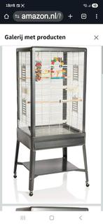 Montana Colorado 1 kooi met 2 parkieten., Ophalen of Verzenden, Zo goed als nieuw, Metaal, Vogelkooi