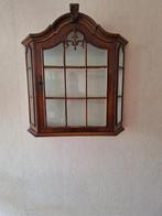 Houten Vitrinekast om op te hangen, Ophalen of Verzenden