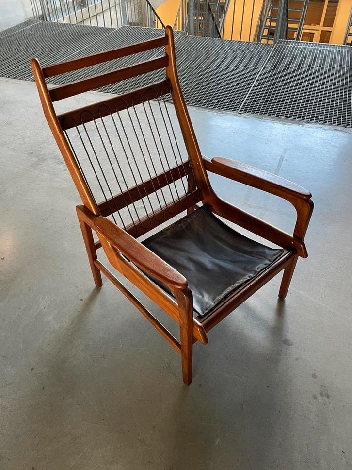 Opknapper vintage jaren 50, Huis en Inrichting, Fauteuils, Zo goed als nieuw, Minder dan 50 cm, Ophalen