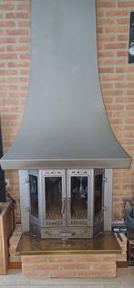 Klassieke hout kachel / haard, Huis en Inrichting, Kachels, Ophalen, Gebruikt, Hout, Houtkachel