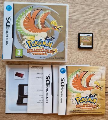 Pokemon Heartgold Nintendo Ds compleet origineel  beschikbaar voor biedingen
