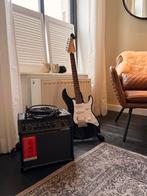 Fender 112J Black + Line6 Spider V20 Versterker, Muziek en Instrumenten, Snaarinstrumenten | Gitaren | Elektrisch, Ophalen, Fender